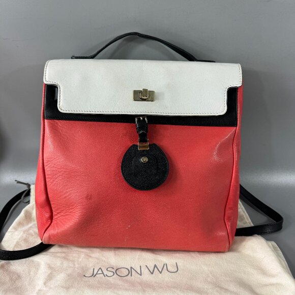 Jason Wu Made in Italy Multicolor Leather Backpack main image 4